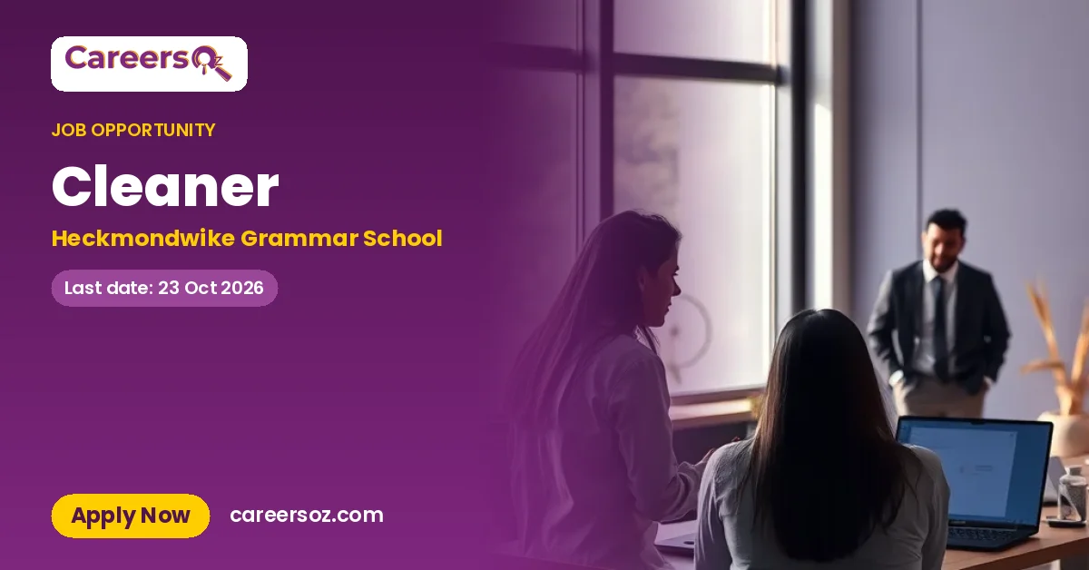 Cleaner – Heckmondwike Grammar School