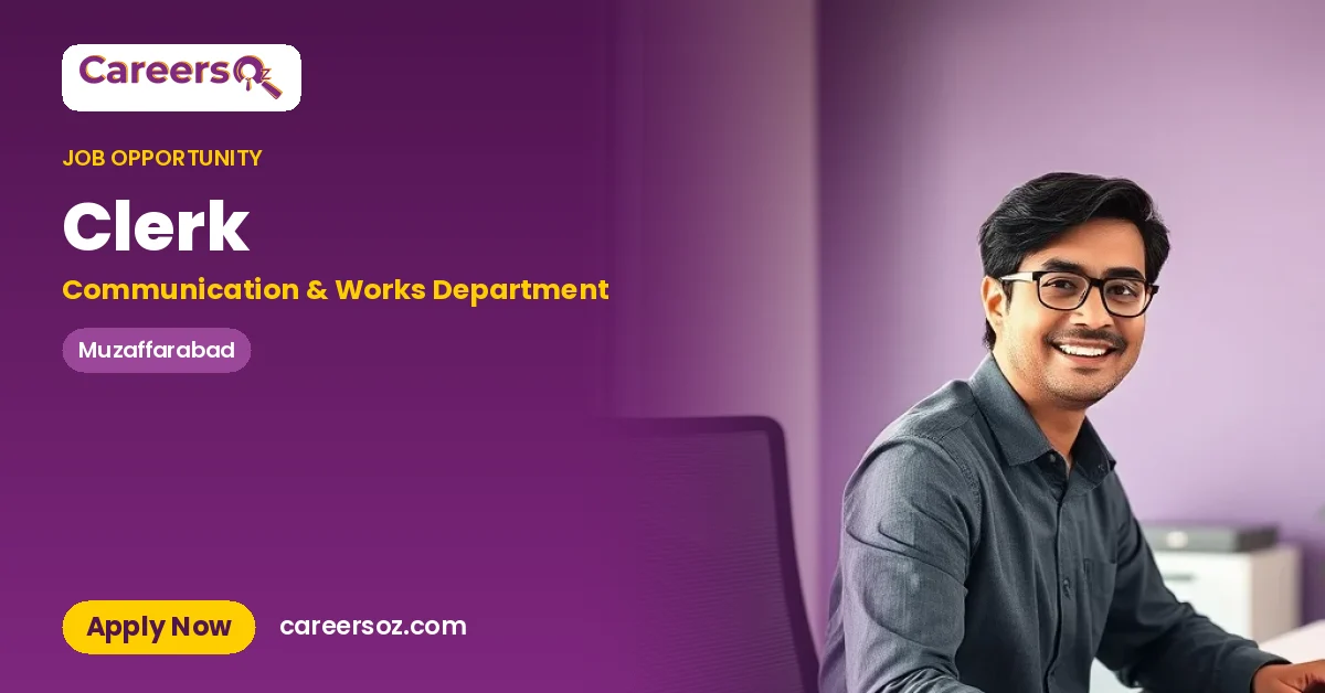 Clerk – Communication & Works Department