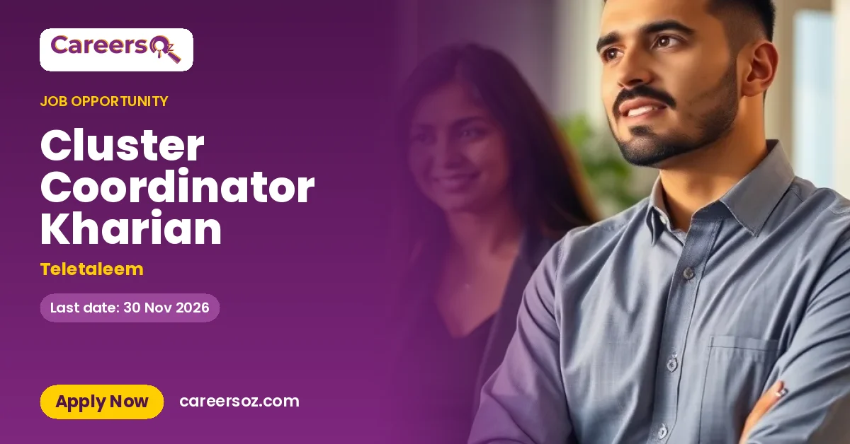 Cluster Coordinator Kharian – Teletaleem