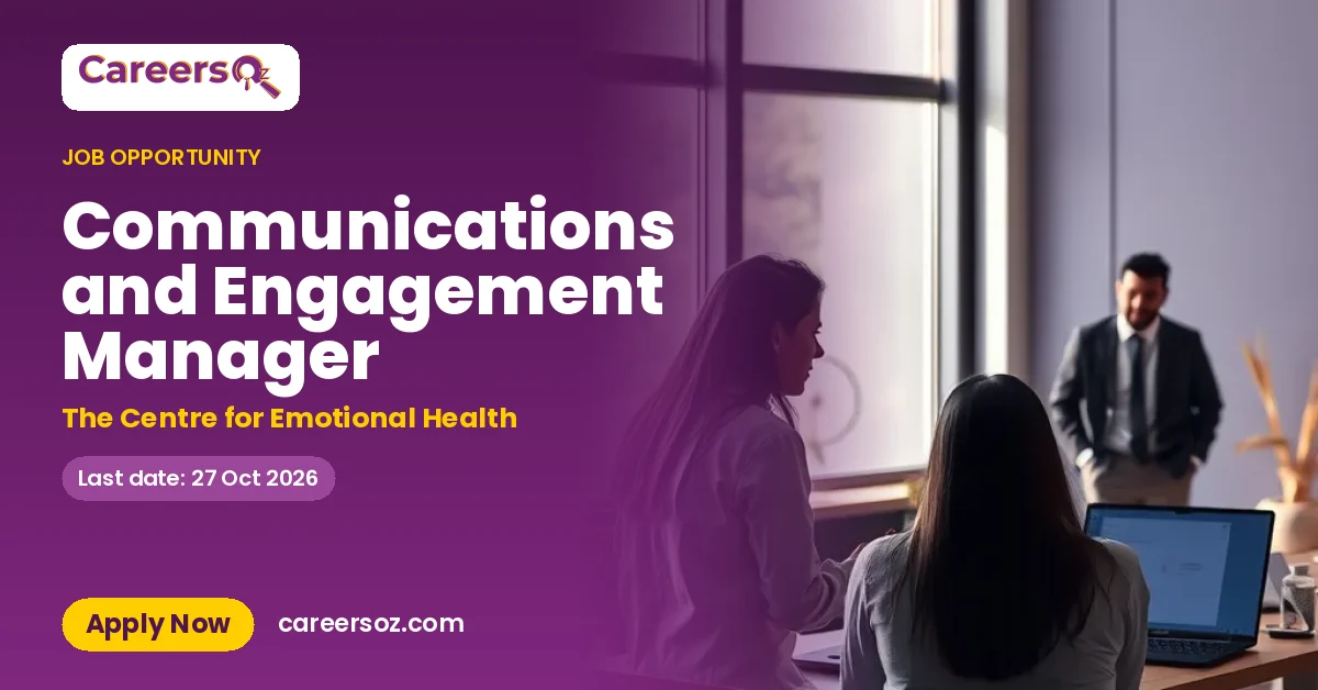 Communications and Engagement Manager – The Centre for Emotional Health