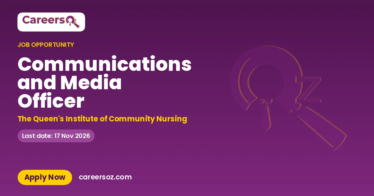 Communications and Media Officer – The Queen's Institute of Community Nursing