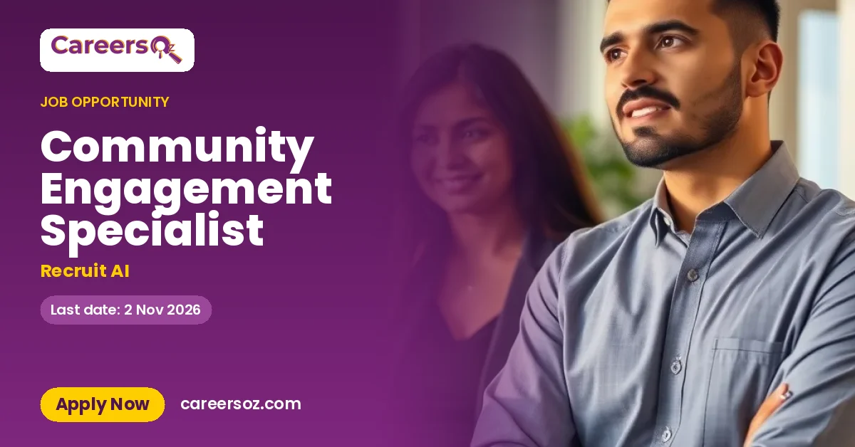 Community Engagement Specialist – Recruit AI