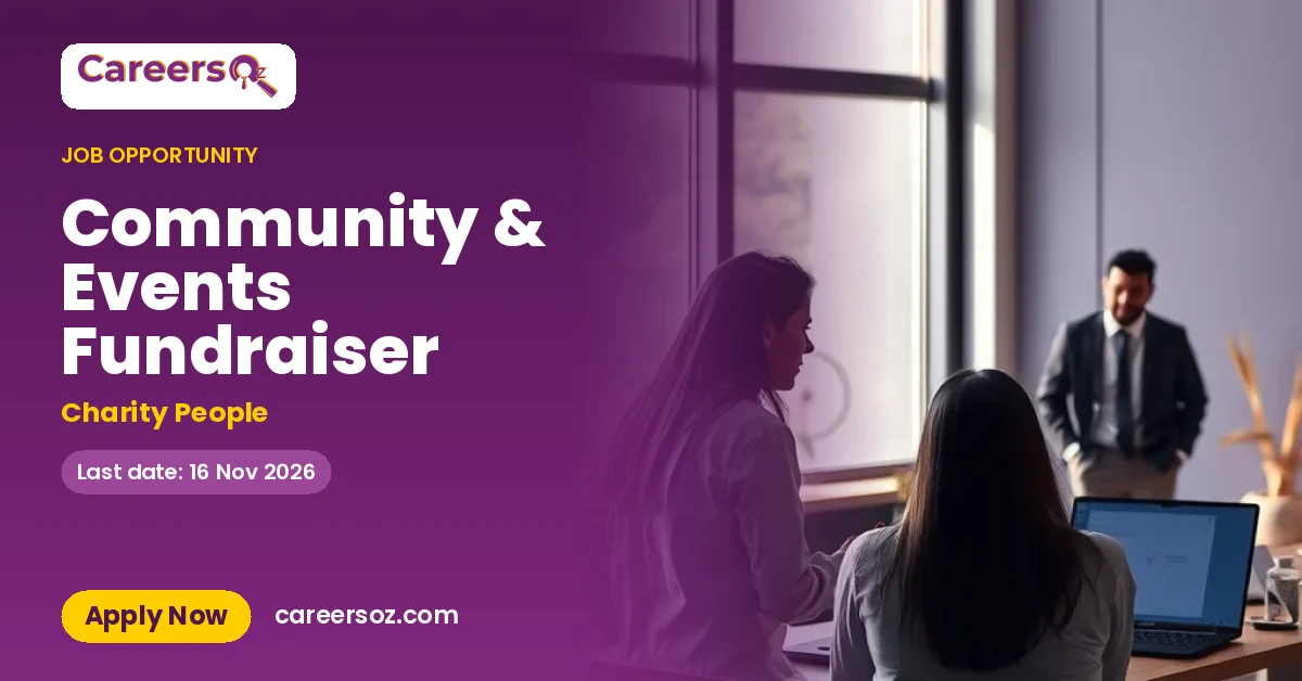 Community & Events Fundraiser – Charity People