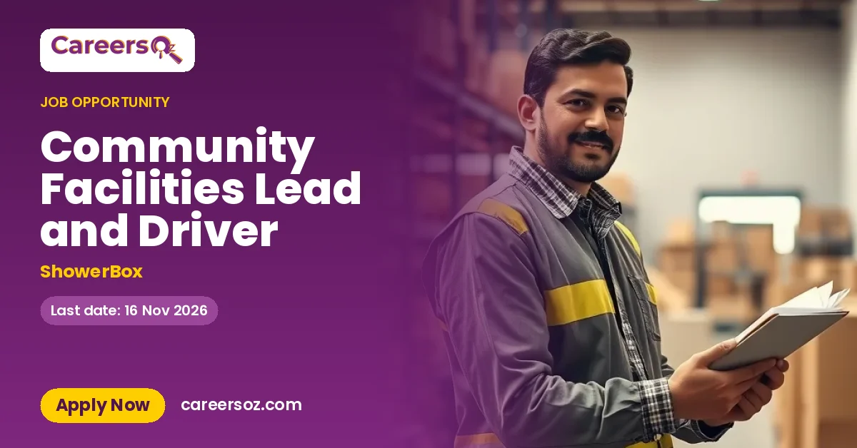 Community Facilities Lead and Driver – ShowerBox
