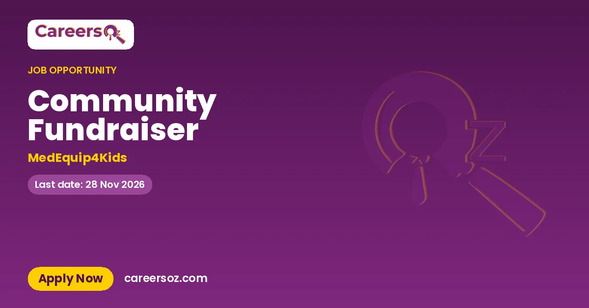 Community Fundraiser – MedEquip4Kids