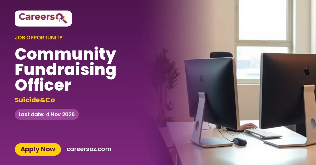 Community Fundraising Officer – Suicide&Co