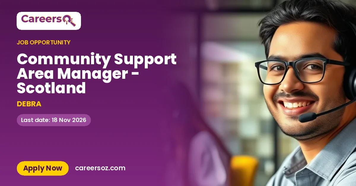 Community Support Area Manager - Scotland – DEBRA