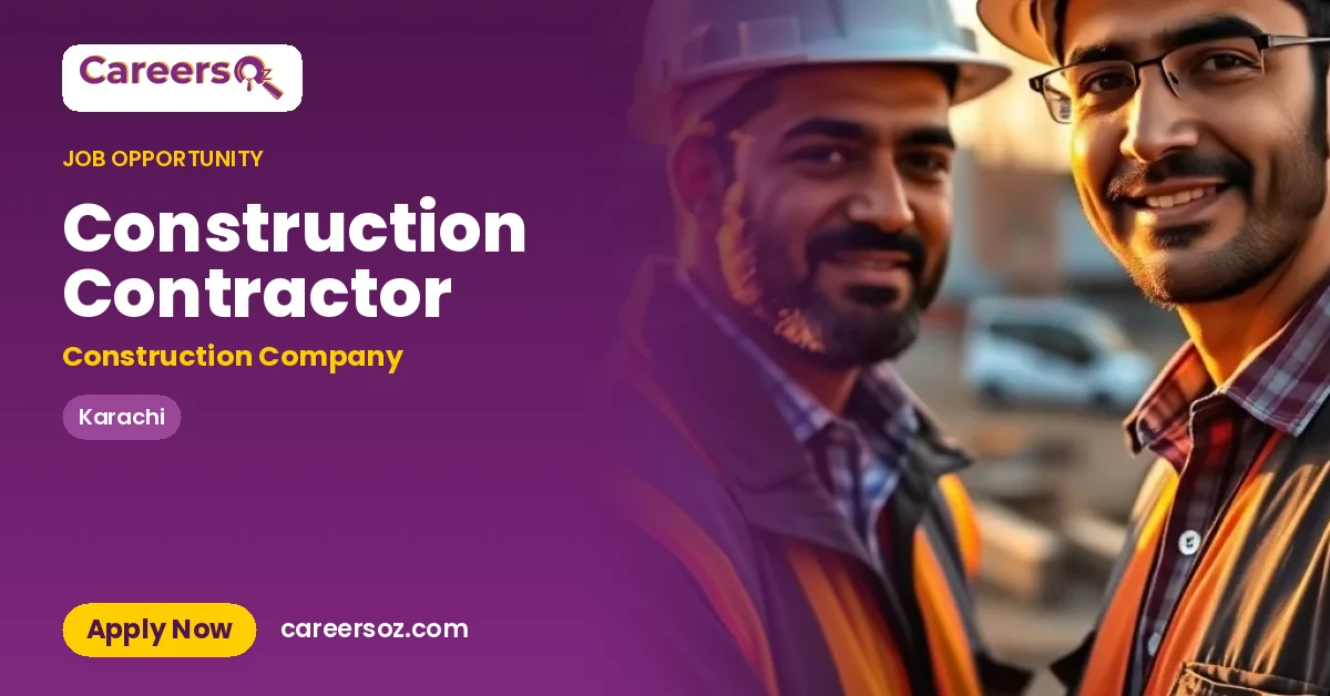 Construction Contractor – Construction Company