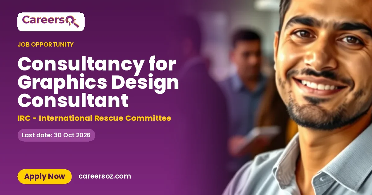 Consultancy for Graphics Design Consultant – IRC - International Rescue Committee