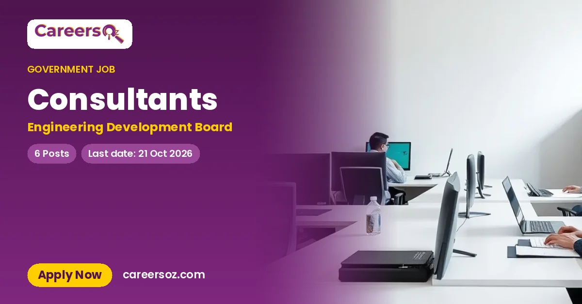 Consultants – Engineering Development Board