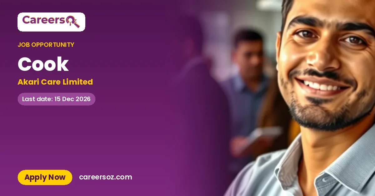 Cook – Akari Care Limited