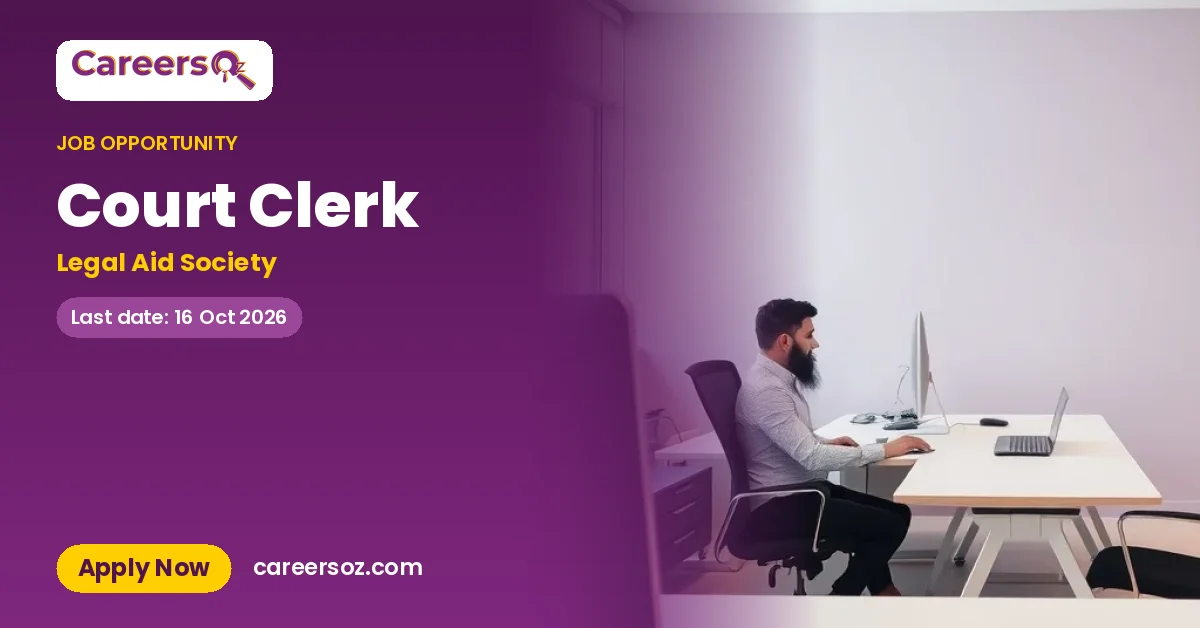 Court Clerk – Legal Aid Society