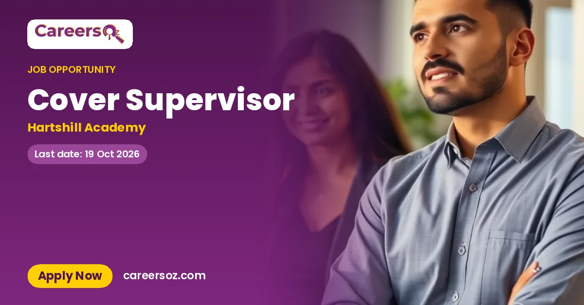 Cover Supervisor – Hartshill Academy