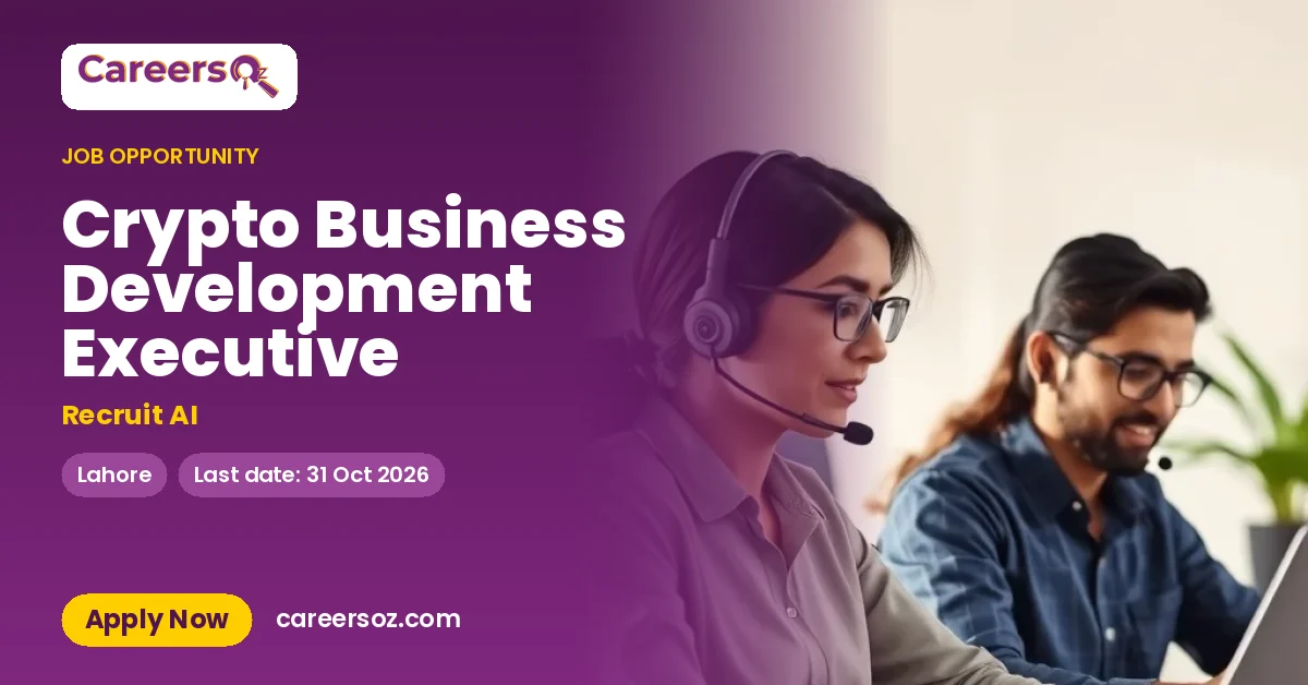 Crypto Business Development Executive – Recruit AI