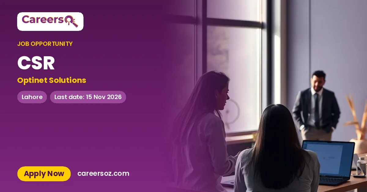 CSR – Optinet Solutions