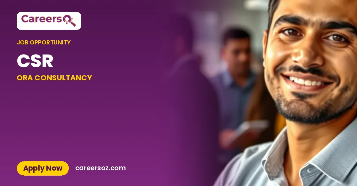 CSR – ORA CONSULTANCY