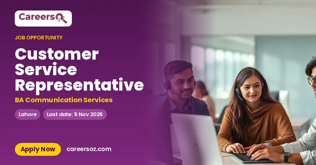 Customer Service Representative – BA Communication Services