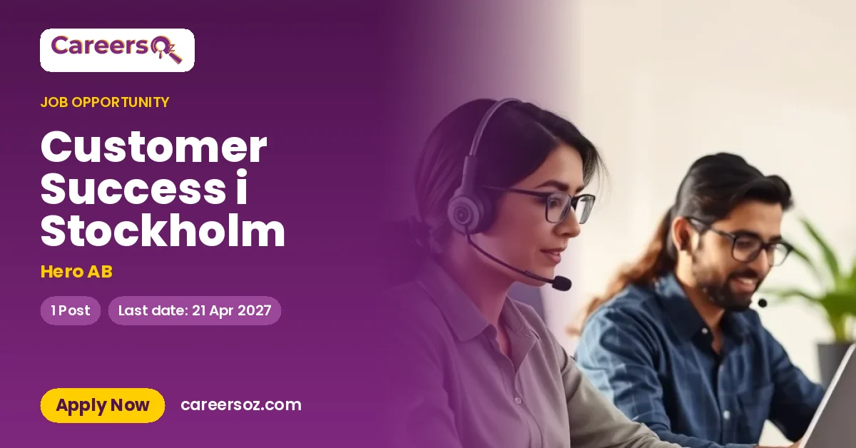 Customer Success i Stockholm – Hero AB