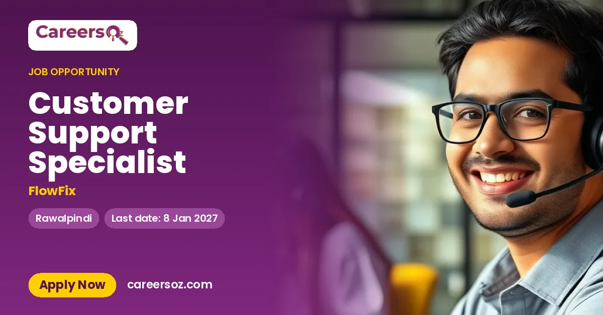 Customer Support Specialist – FlowFix