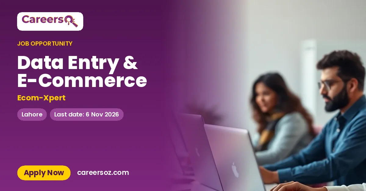 Data Entry & E-Commerce – Ecom-Xpert