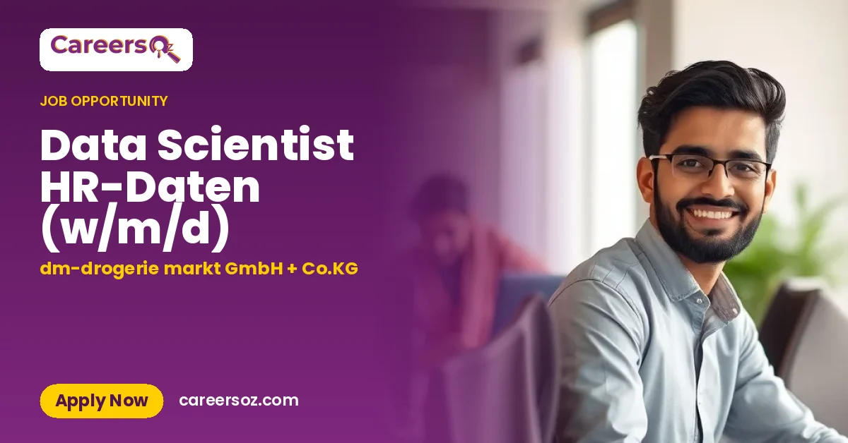 Data Scientist HR-Daten (w/m/d) – dm-drogerie markt GmbH + Co.KG