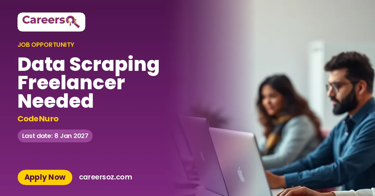Data Scraping Freelancer Needed – CodeNuro