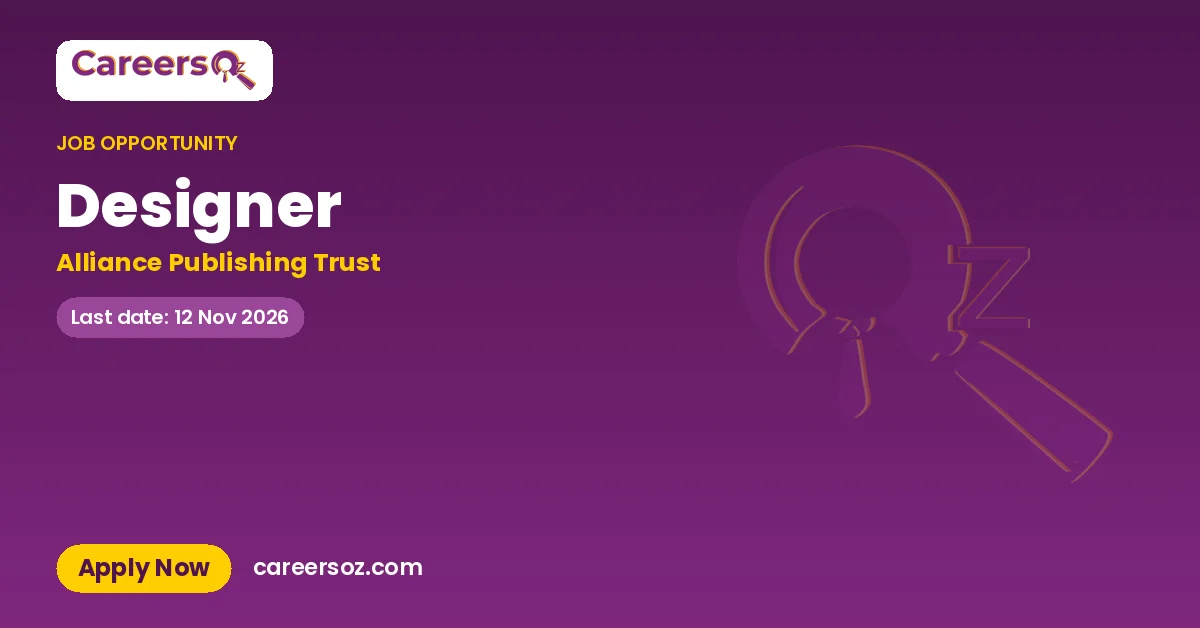 Designer – Alliance Publishing Trust