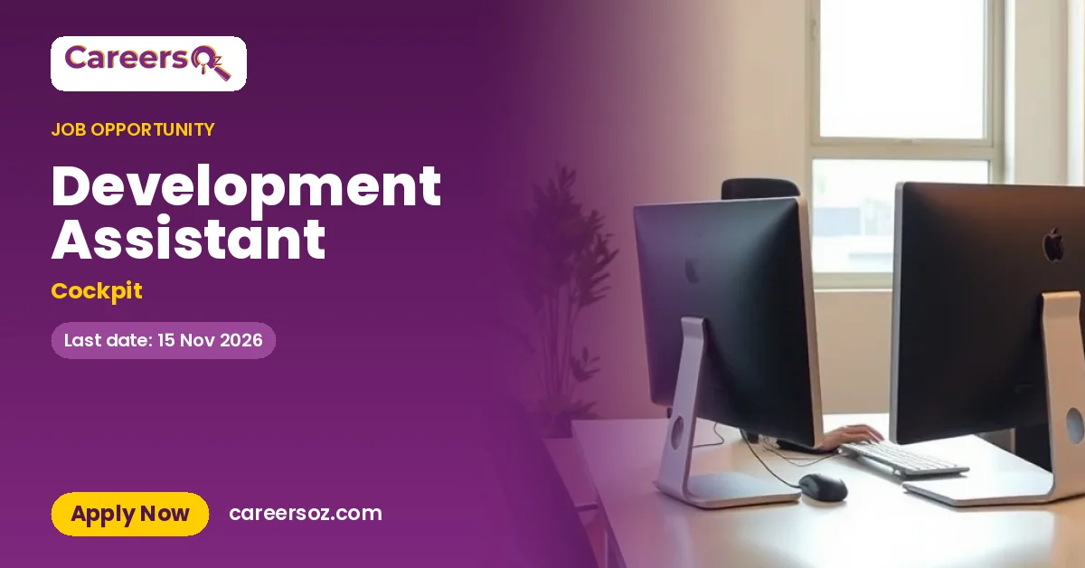 Development Assistant – Cockpit