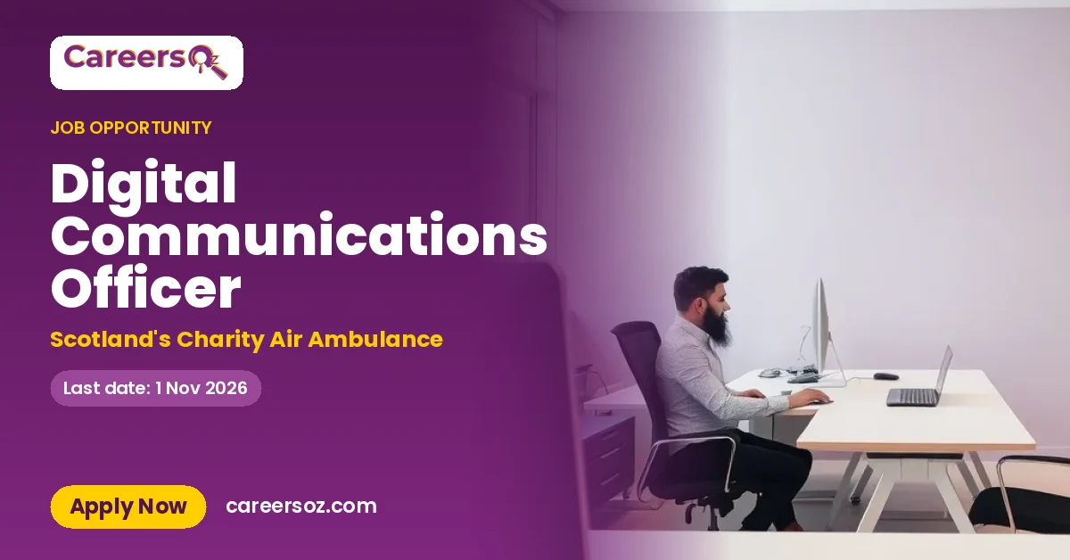 Digital Communications Officer – Scotland's Charity Air Ambulance