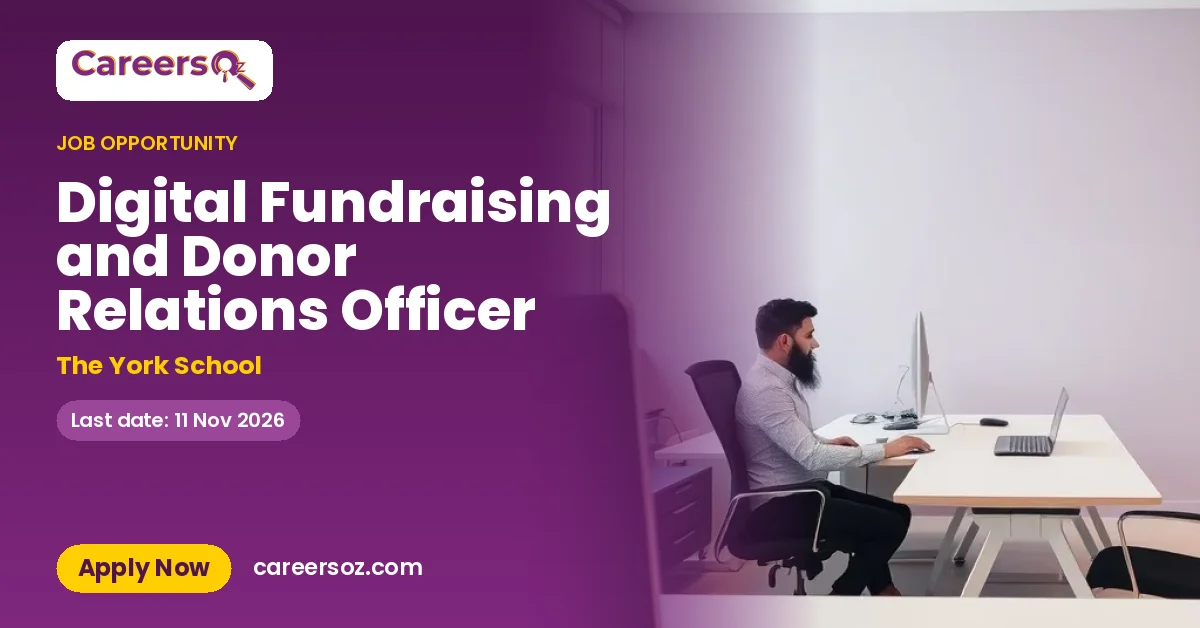 Digital Fundraising and Donor Relations Officer – The York School
