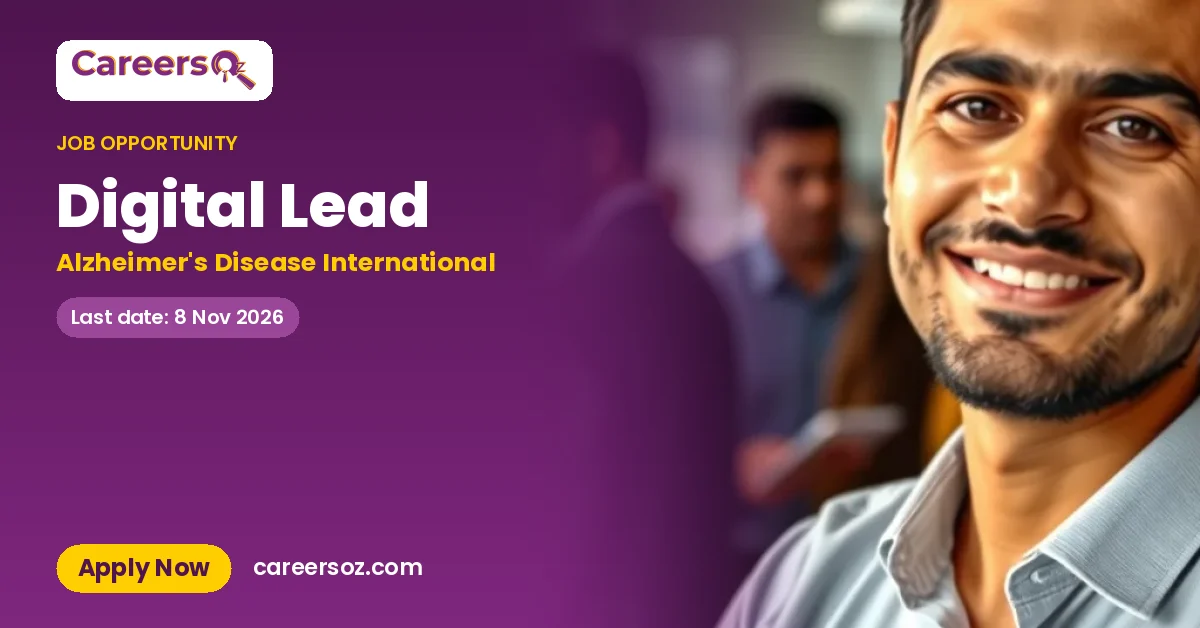 Digital Lead – Alzheimer's Disease International