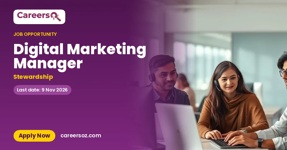 Digital Marketing Manager – Stewardship