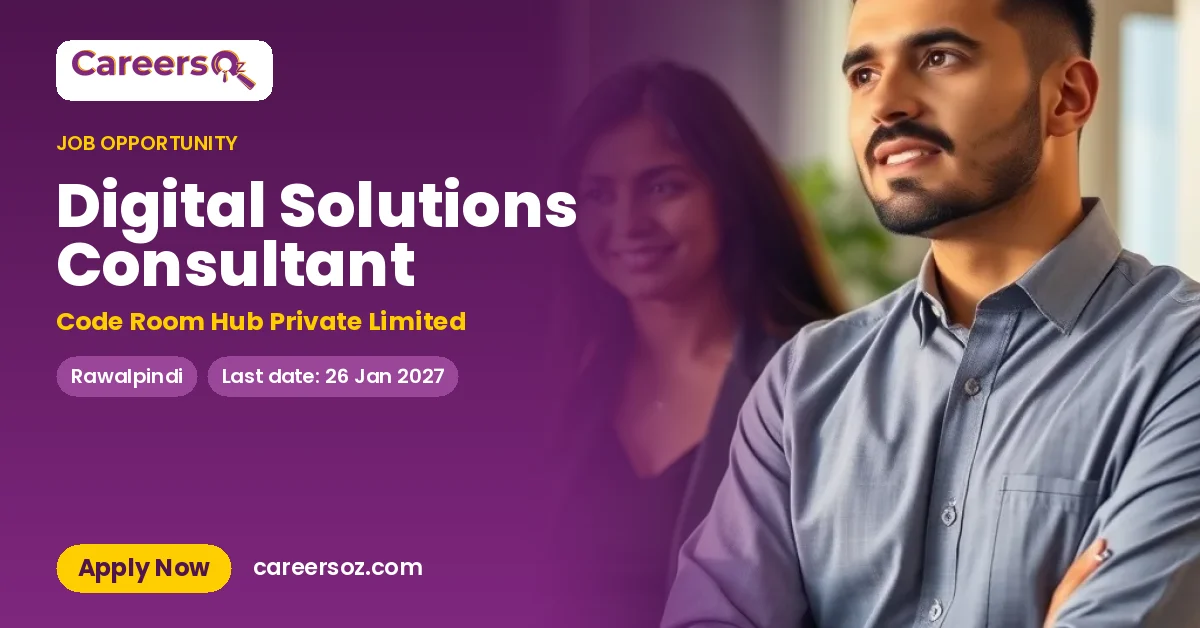 Digital Solutions Consultant – Code Room Hub Private Limited