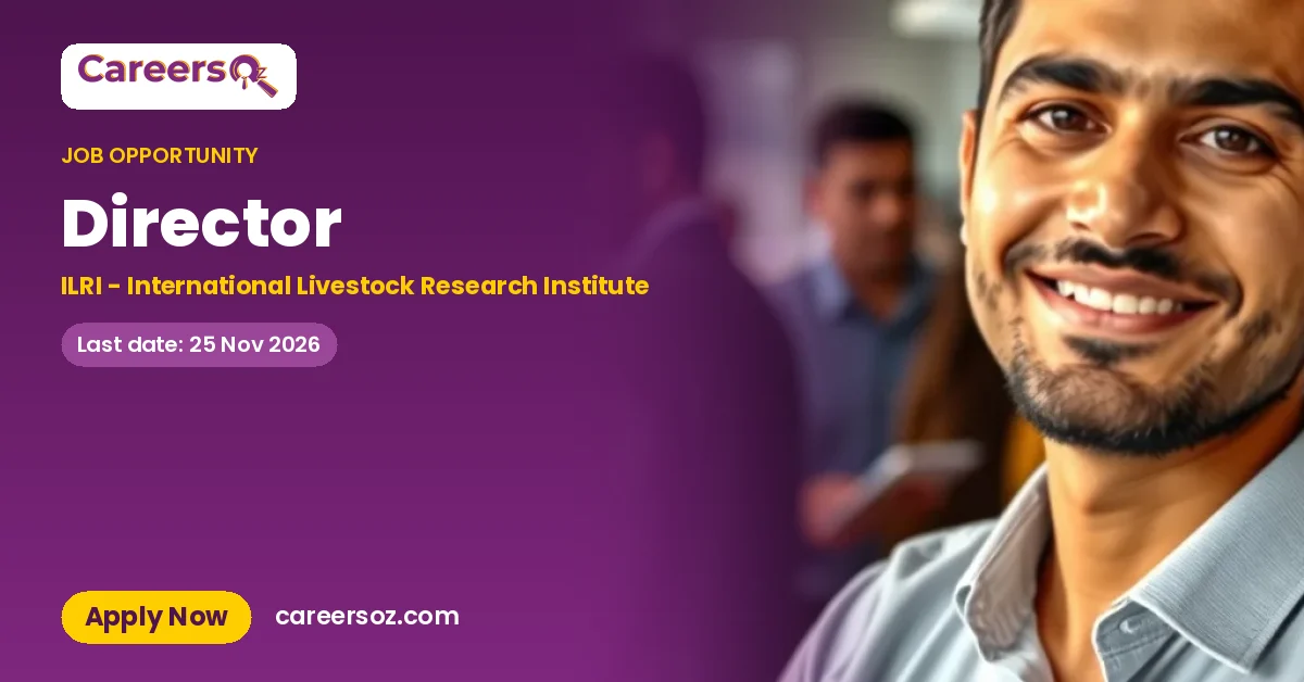 Director – ILRI - International Livestock Research Institute