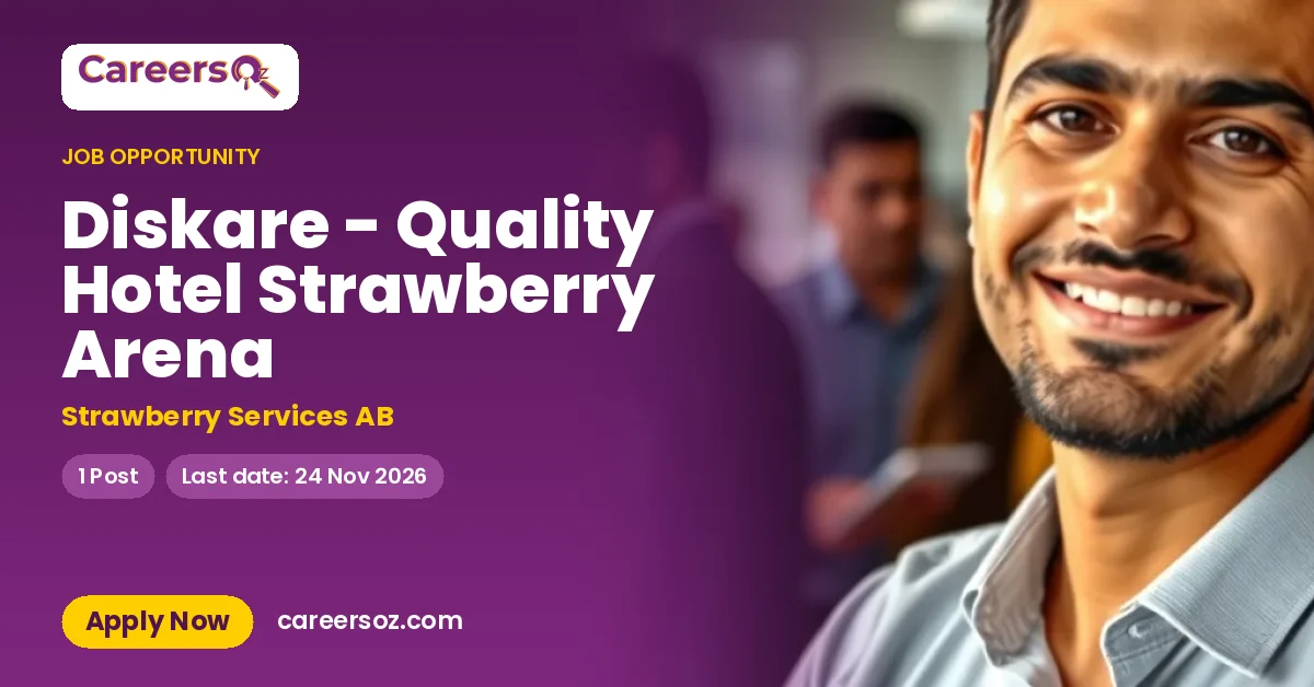 Diskare - Quality Hotel Strawberry Arena – Strawberry Services AB
