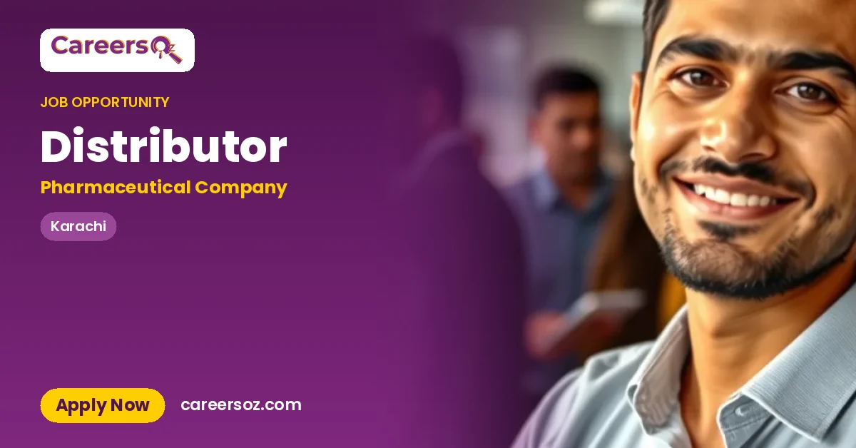 Distributor – Pharmaceutical Company