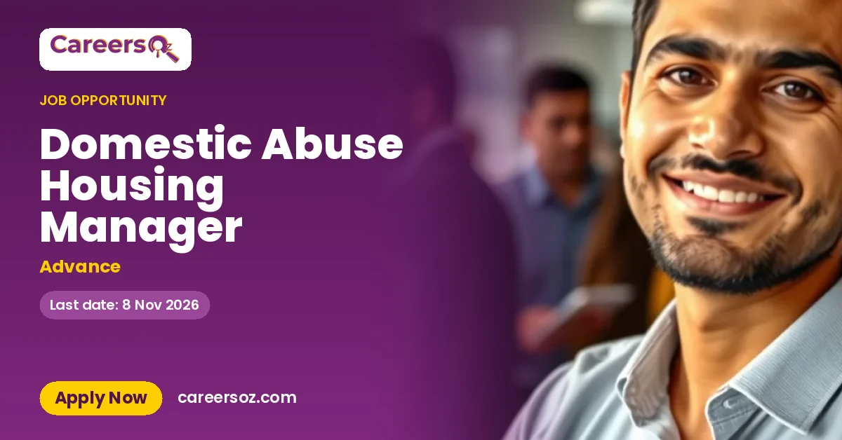 Domestic Abuse Housing Manager – Advance