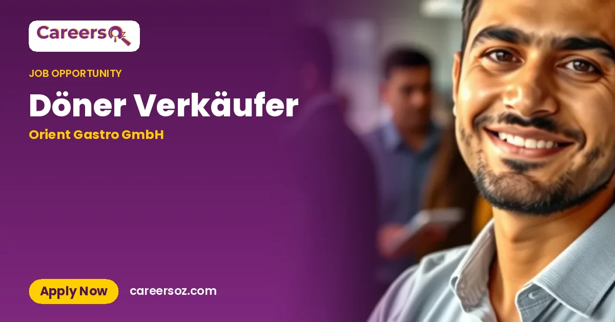 Döner Verkäufer – Orient Gastro GmbH