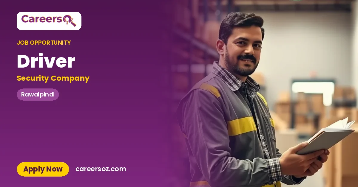 Driver – Security Company