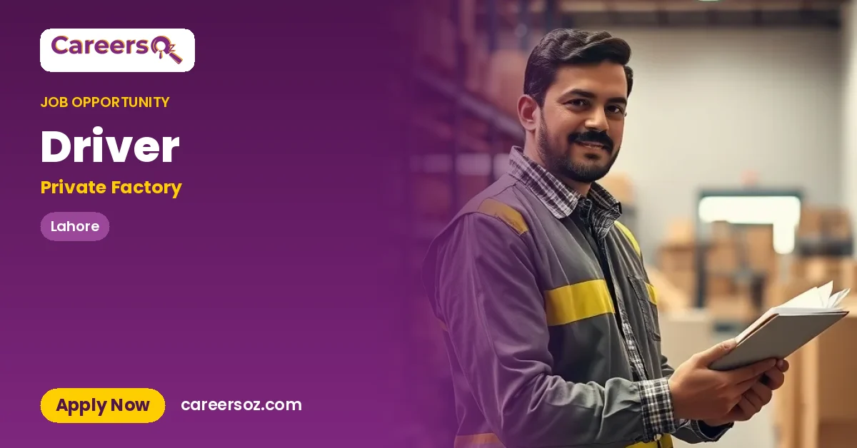 Driver – Private Factory