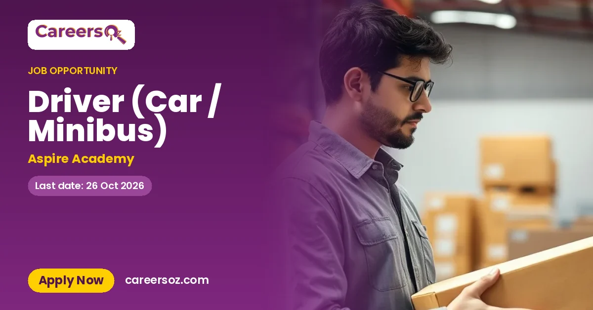 Driver (Car / Minibus) – Aspire Academy
