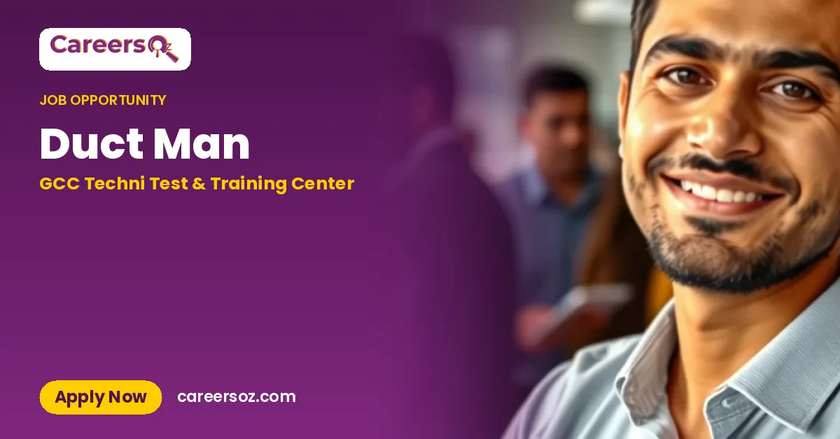 Duct Man – GCC Techni Test & Training Center