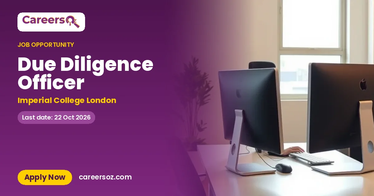 Due Diligence Officer – Imperial College London
