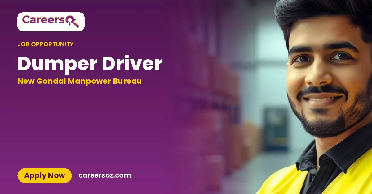 Dumper Driver – New Gondal Manpower Bureau