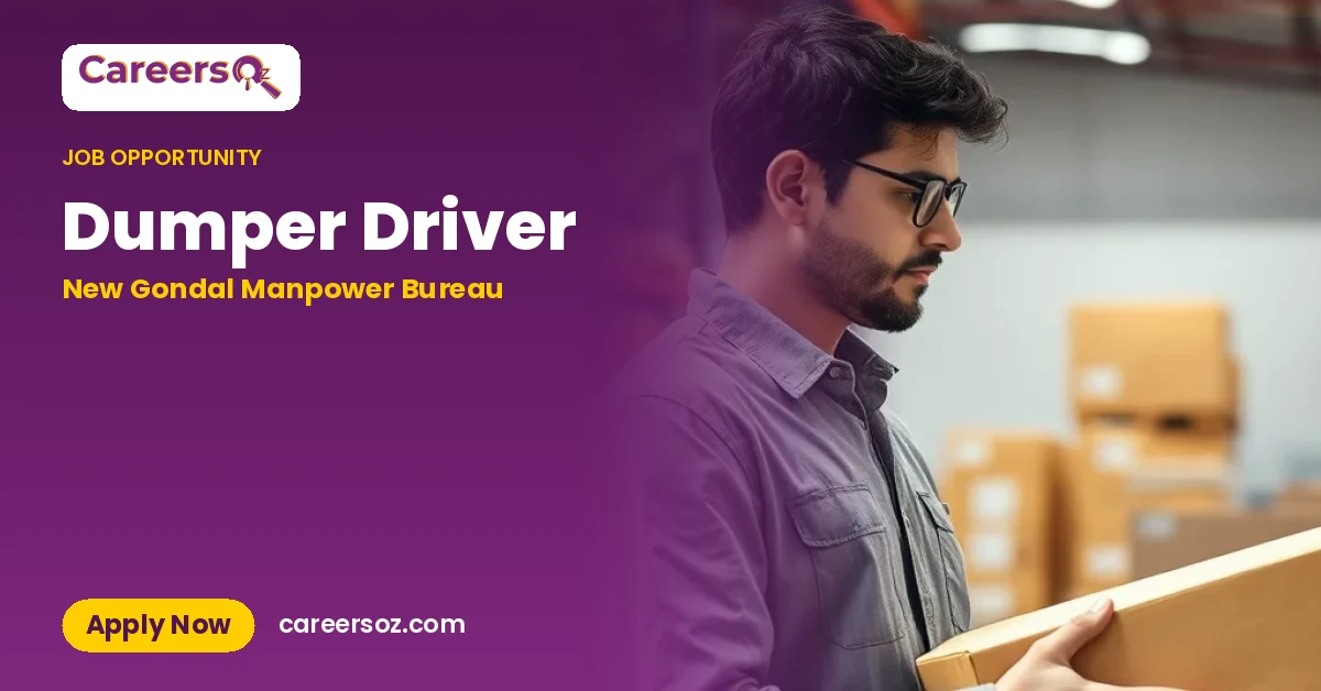 Dumper Driver – New Gondal Manpower Bureau