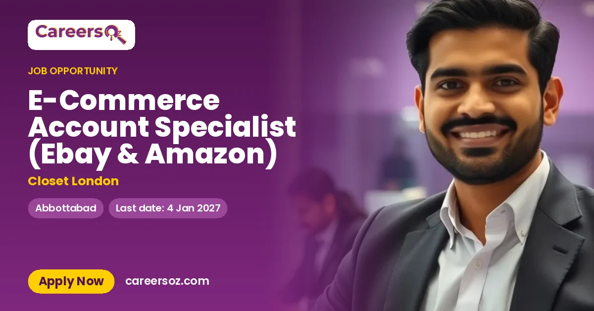 E-Commerce Account Specialist (Ebay & Amazon) – Closet London
