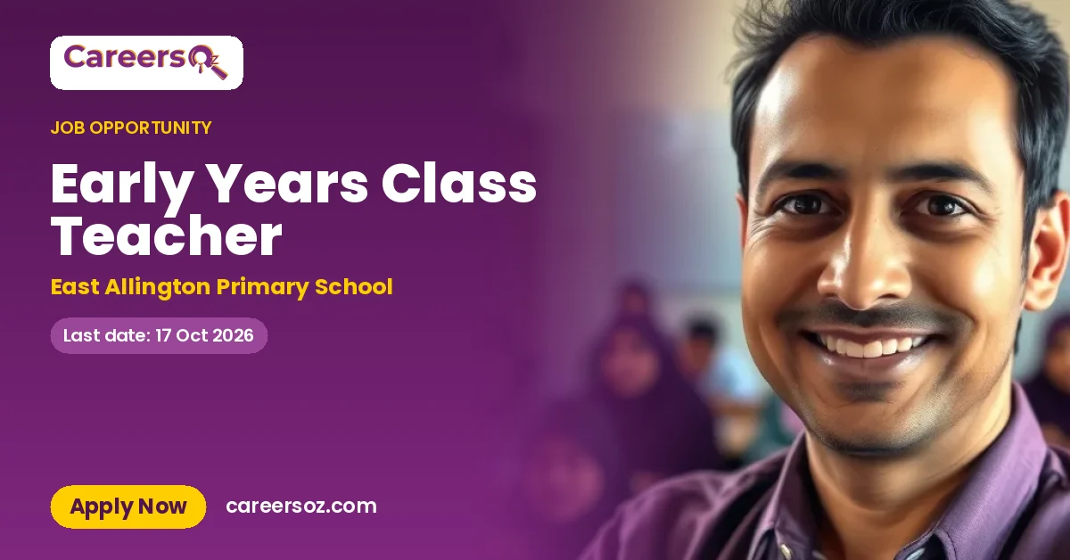 Early Years Class Teacher – East Allington Primary School