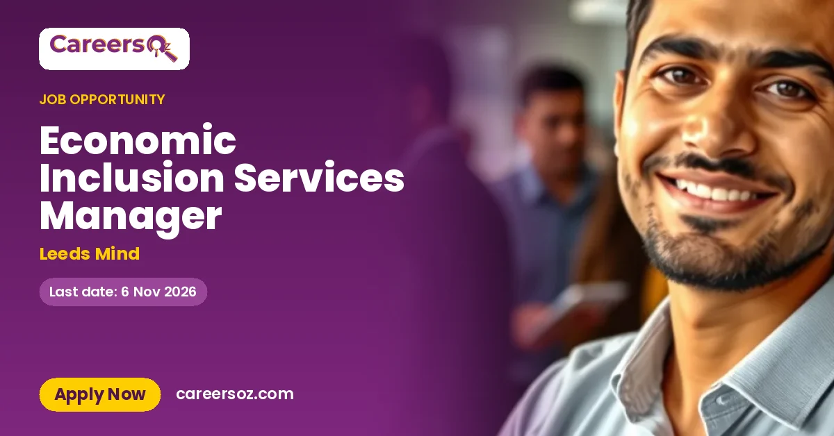 Economic Inclusion Services Manager – Leeds Mind