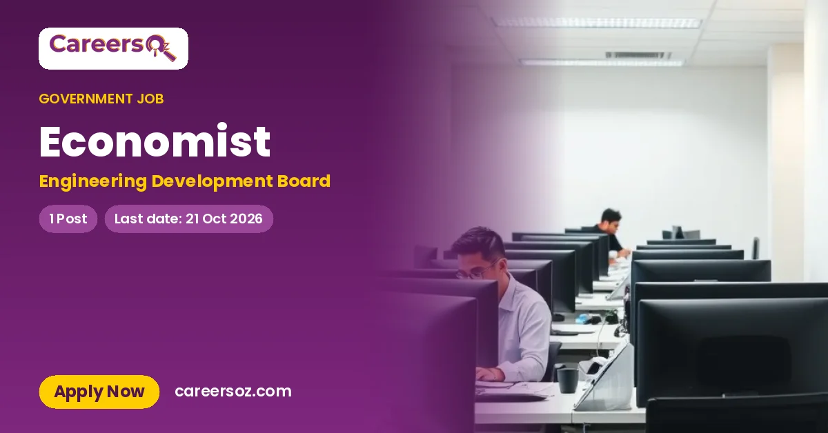 Economist – Engineering Development Board