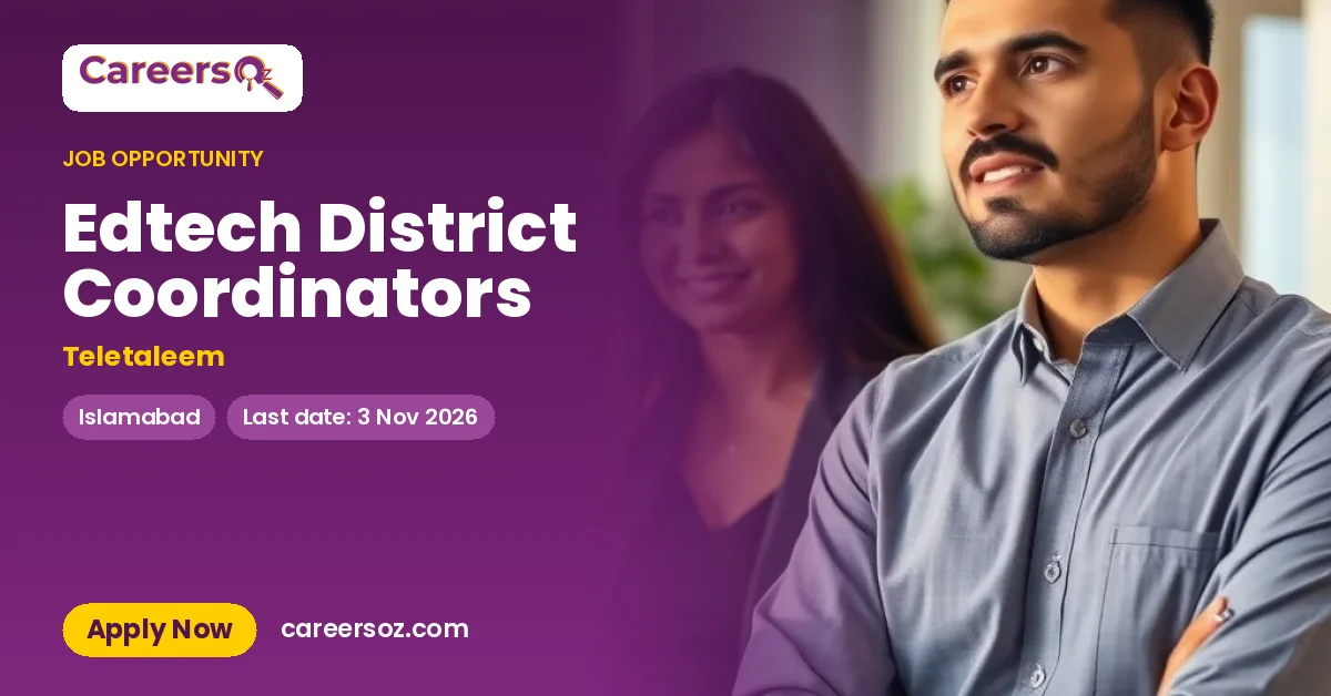 Edtech District Coordinators – Teletaleem